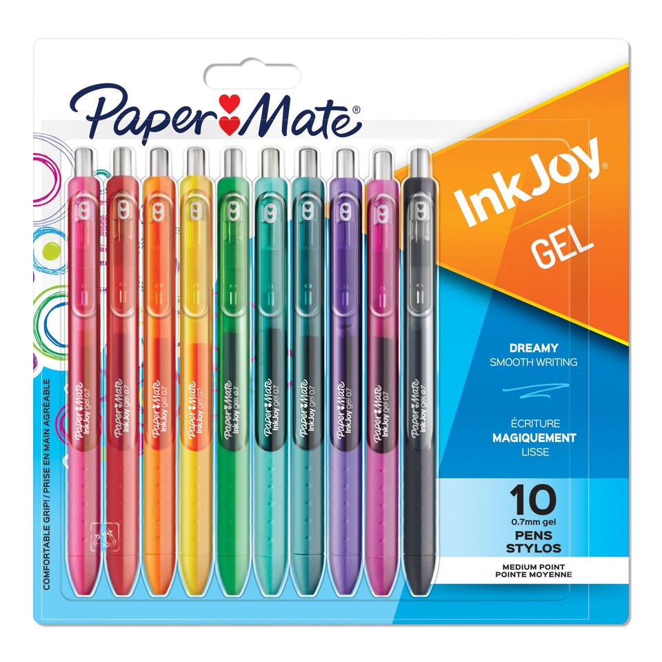 image 1 of Paper Mate Ink Joy Gel Pen Assorted 10 Pack