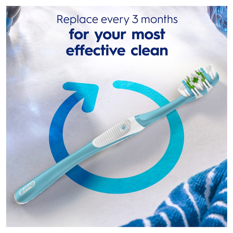 image 1 of Oral-B Pro Clean Medium Manual Toothbrush