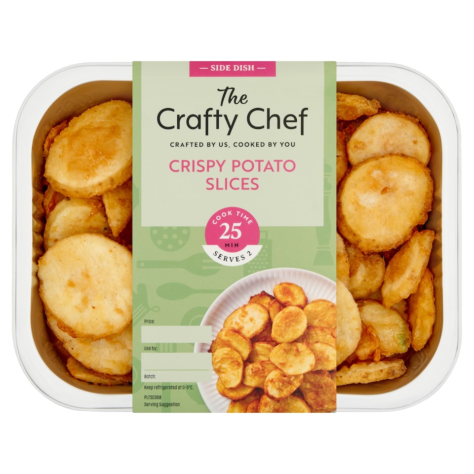 The Crafty Chef Crispy Potato Slices 300g