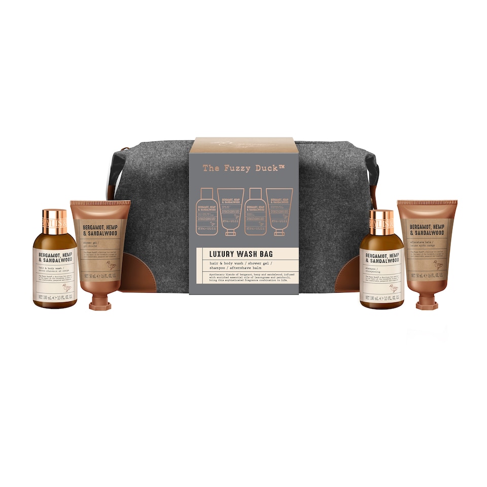 image 1 of Baylis & Harding The Fuzzy Duck Men's Luxury Wash Bag Gift Set