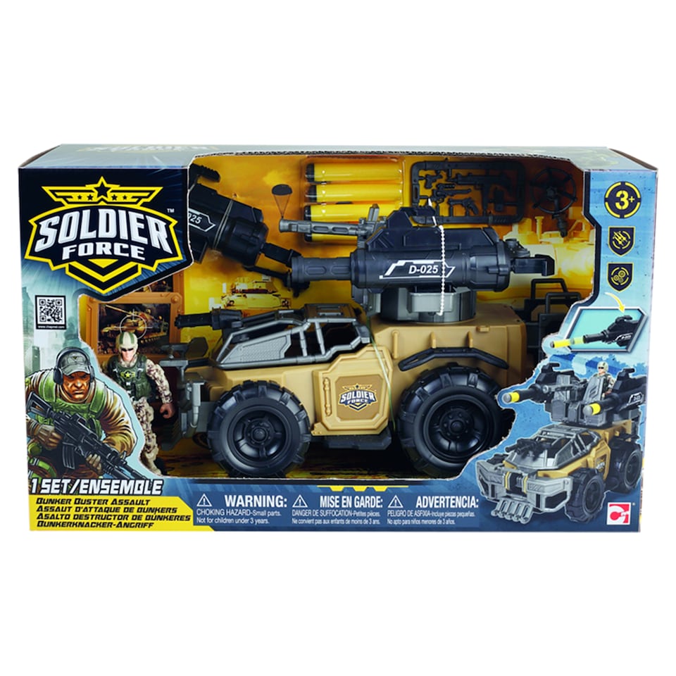 Soldier Force Bunker támadás játékszett