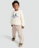 image 1 of F&F Cotton Rich L.A. Slogan Hoodie and Joggers Set in Multi