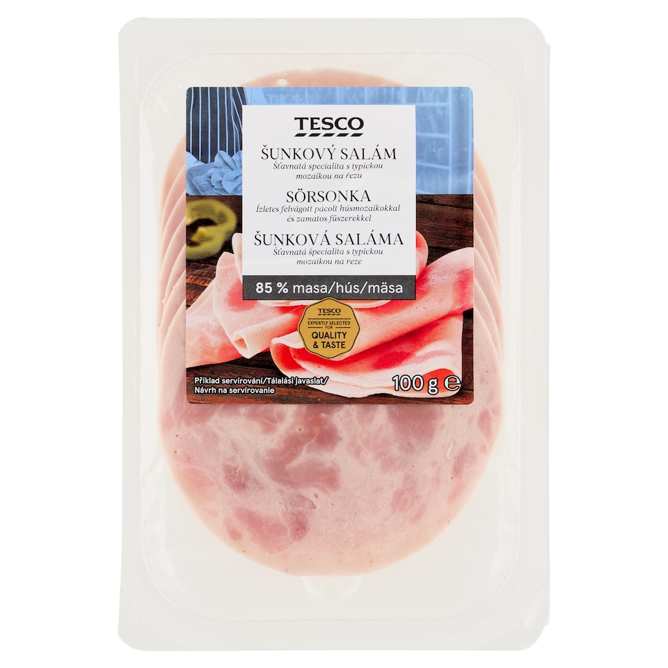 Tesco Šunková saláma 100 g