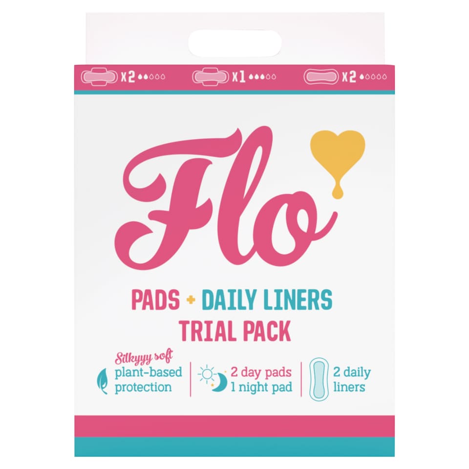 Flo Pads & Daily Liners Trial Pack Clipstrip