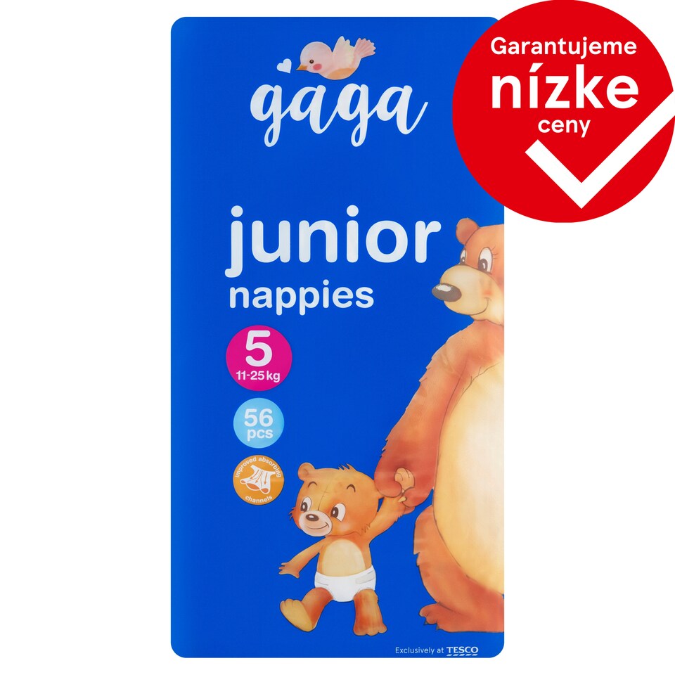 image 1 of Gaga Nappies Junior 5 11-25 kg 56 pcs