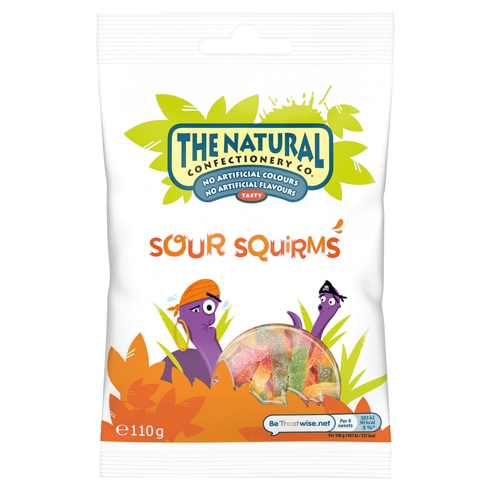 The Nat/Confco Sour Squirms 110G