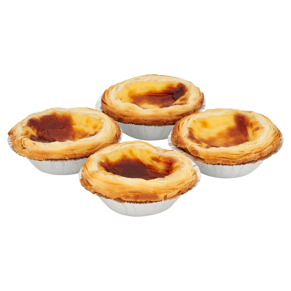 image 1 of Tesco Pastel De Nata 4 Pack