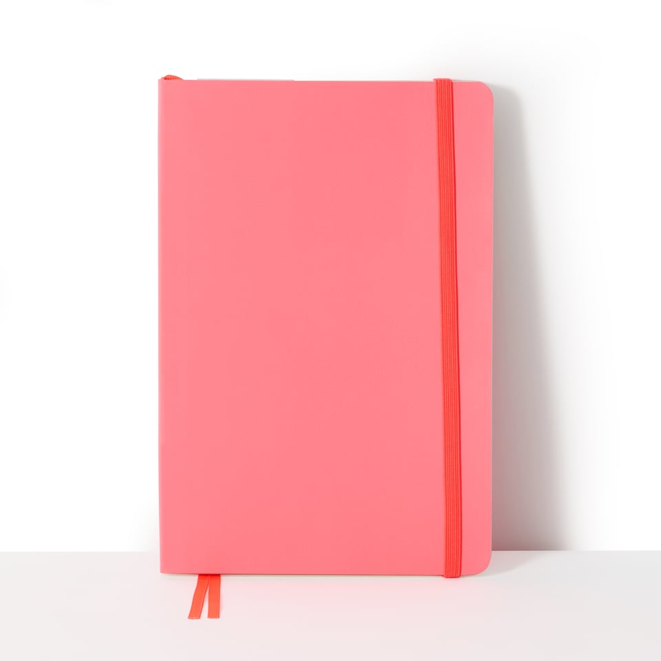 image 1 of Paperchase Agenzio Medium Punch Ruled Notebook