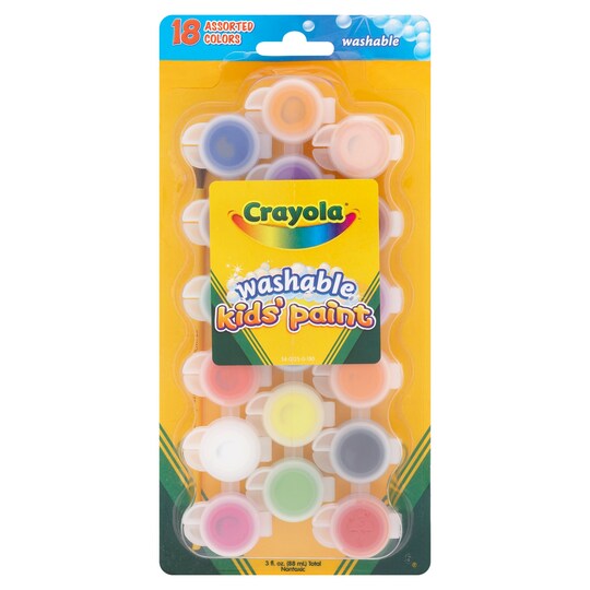 Crayola Washable Kids Paints Tesco Groceries