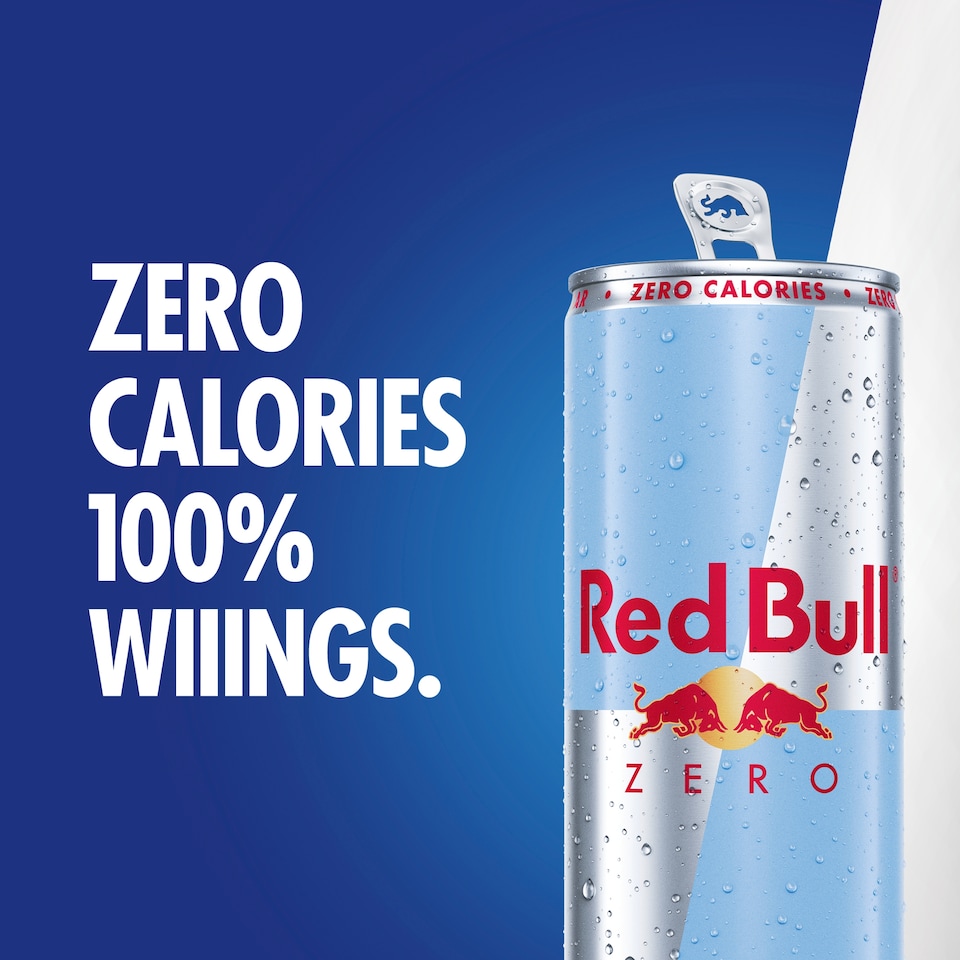 image 1 of Red Bull Zero 4 X 250Ml