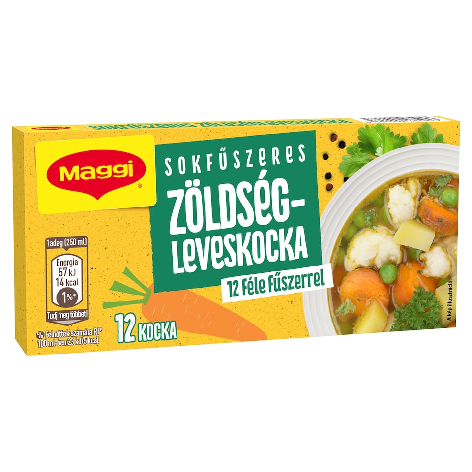 Maggi Multi-Spiced Vegetable Soup Cube 12 pcs 120 g