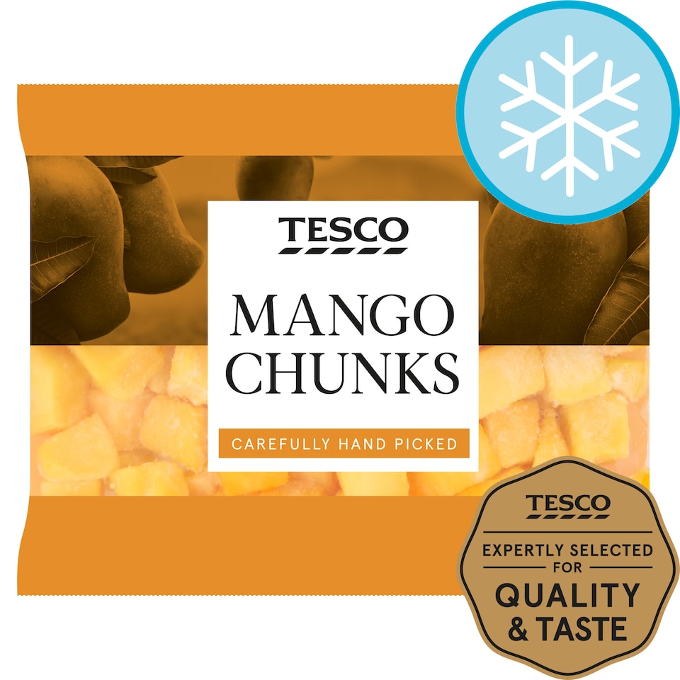 Tesco Frozen Mango Chunks 500G
