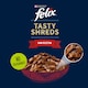 image 3 of Felix Tasty Shreds Cat Food Farm Selection In Gravy 12X80g