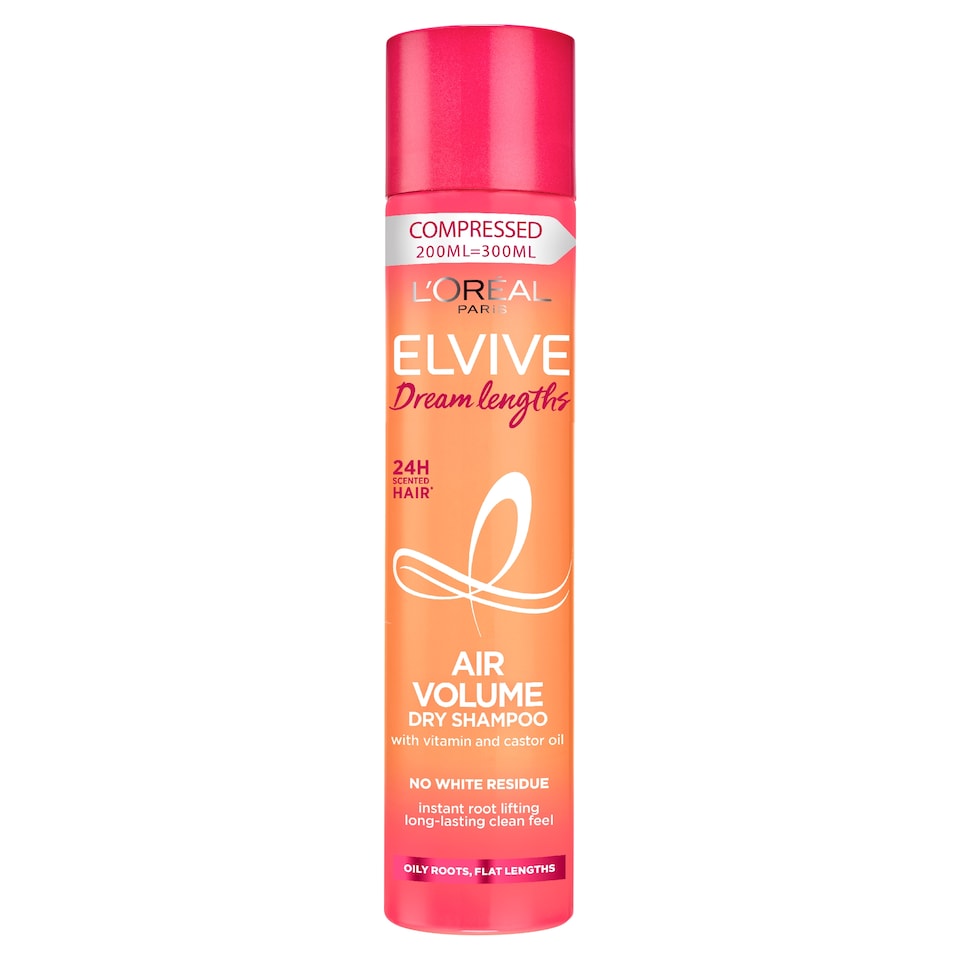 image 1 of L'oreal Paris Elvive Dream Lengths Air Volume Dry Shampoo 200Ml
