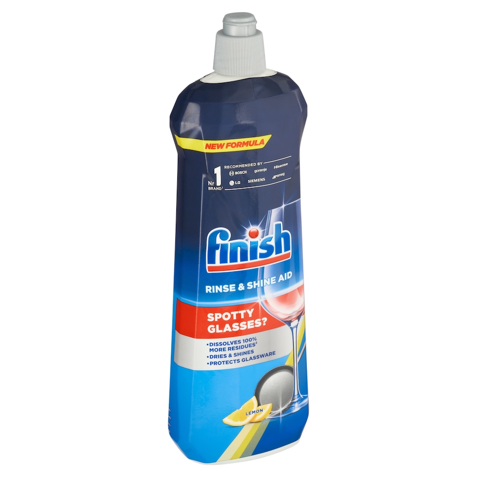image 1 of Finish Rinse & Shine Aid Lemon 800 ml