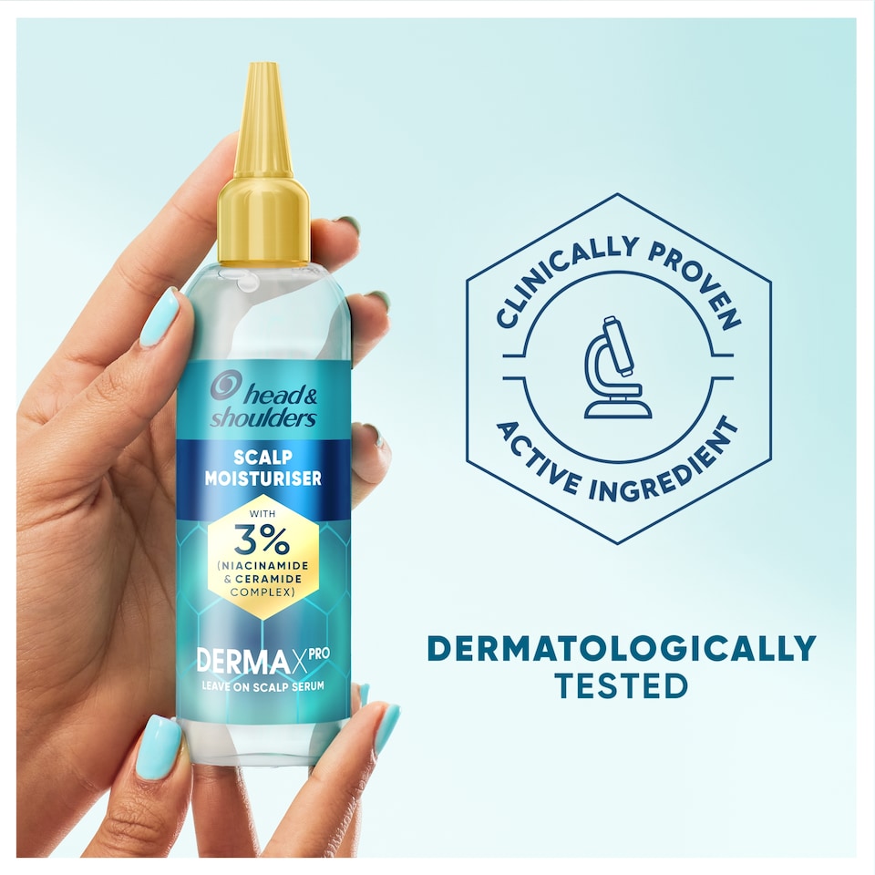 image 1 of Head & Shoulders DermaXpro Leave on Scalp Moisturiser Serum 145ml