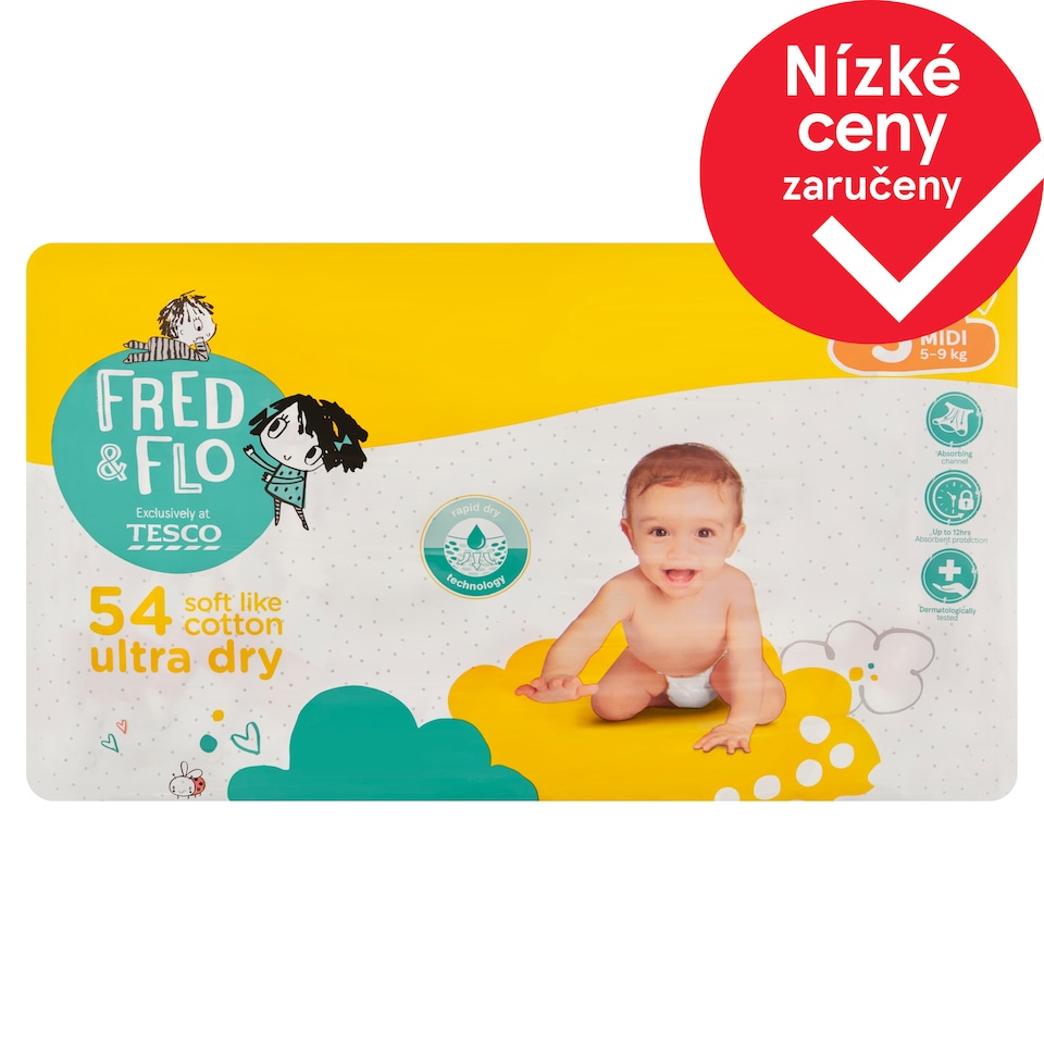 image 1 of Fred & Flo Pleny 3 Midi 5-9 kg 54 ks