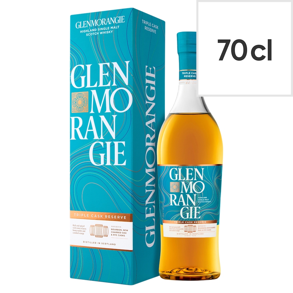 Glenmorangie Triple Cask Reserve Highland Single Malt Scotch Whisky 70cl