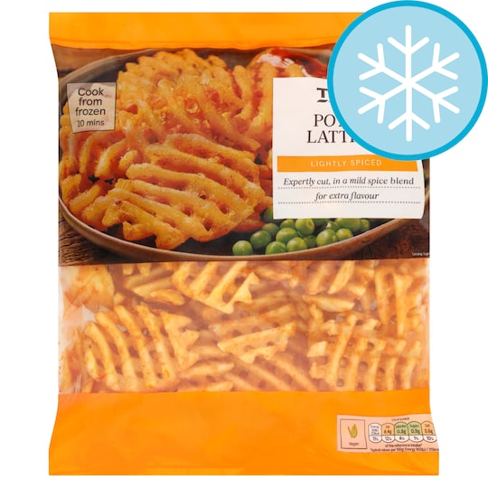 Tesco Potato Lattices 550G Tesco Groceries
