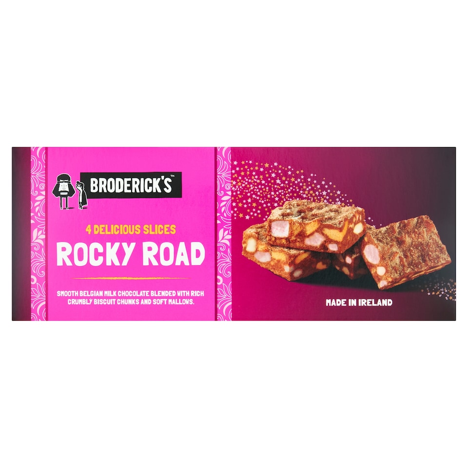Broderick's Ruby Rocky Road 6 Pack 150G