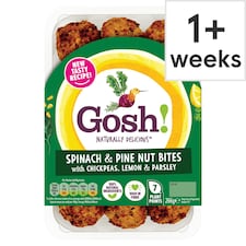 Spinach & Pine Nut Bites with Chickpeas, Lemon & Parsley 266g
