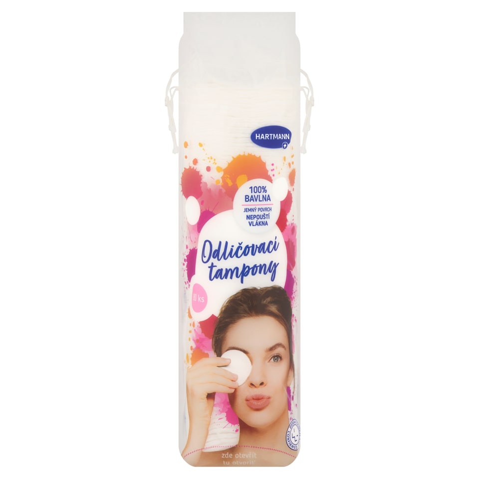 image 1 of Hartmann Makeup Removal Pads 80 pcs