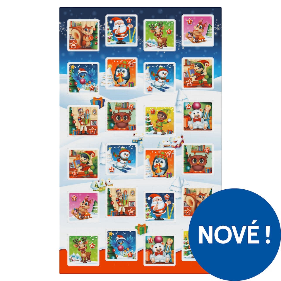 Kinder Mémo adventní kalendář 36 ks 319g