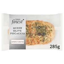 Tesco Finest Mixed Olive Focaccia 285g