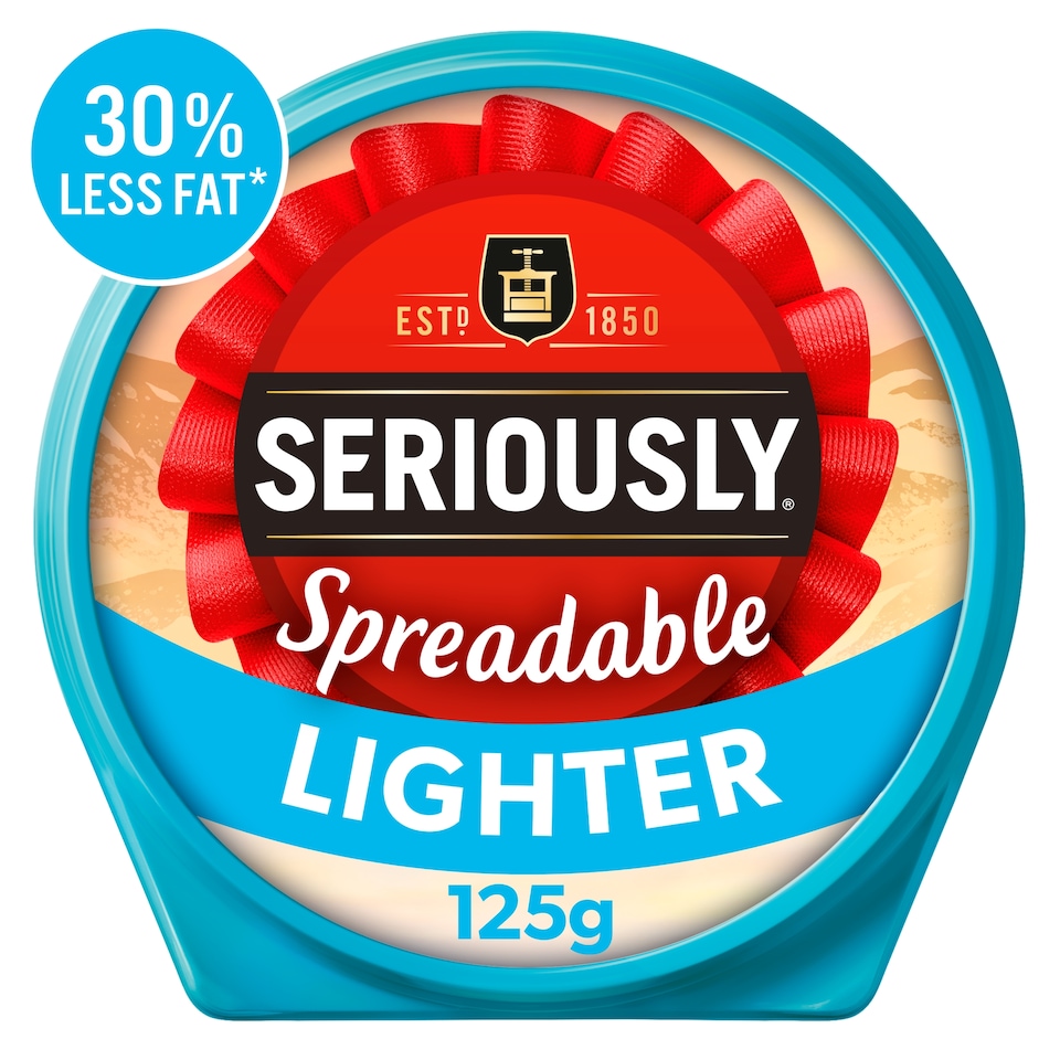 Seriously Spreadable Lighter Cheese Spread 125g 