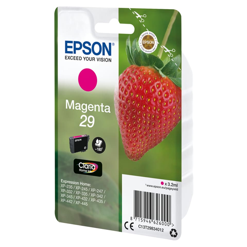 Epson 29 Magenta Strawberry Printer Ink