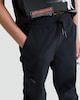 image 2 of F&F Boys Cuffed Cargo Joggers in Black