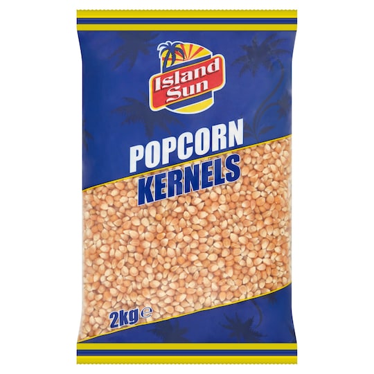 Island Sun Pop Corn Kernels 2Kg Tesco Groceries