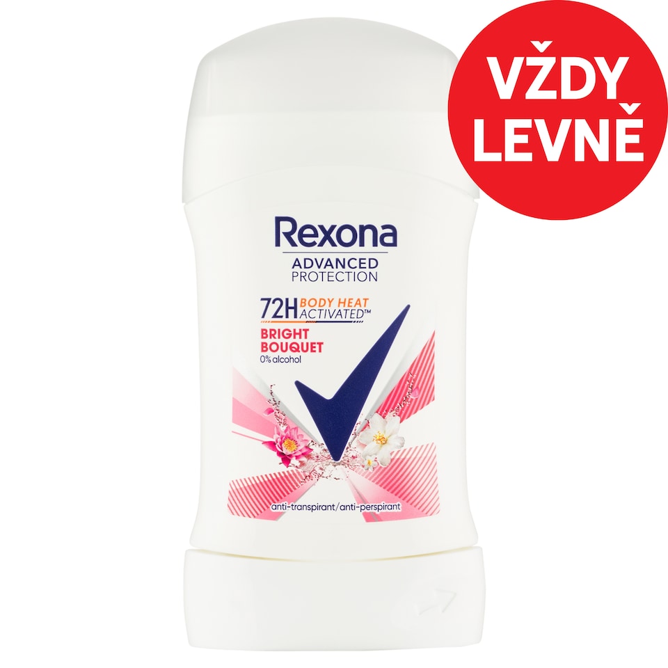 image 1 of Rexona Advanced Protection Bright Bouquet Antiperspirant Stick 50ml