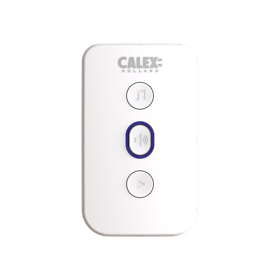 image 1 of Calex Smart Video Doorbell With Chime