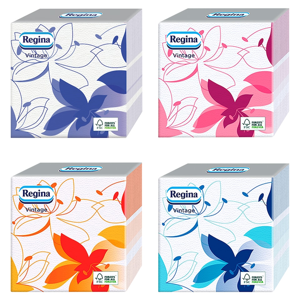 Regina Vintage Napkin 33 x 33 cm 1 Ply 45 pcs