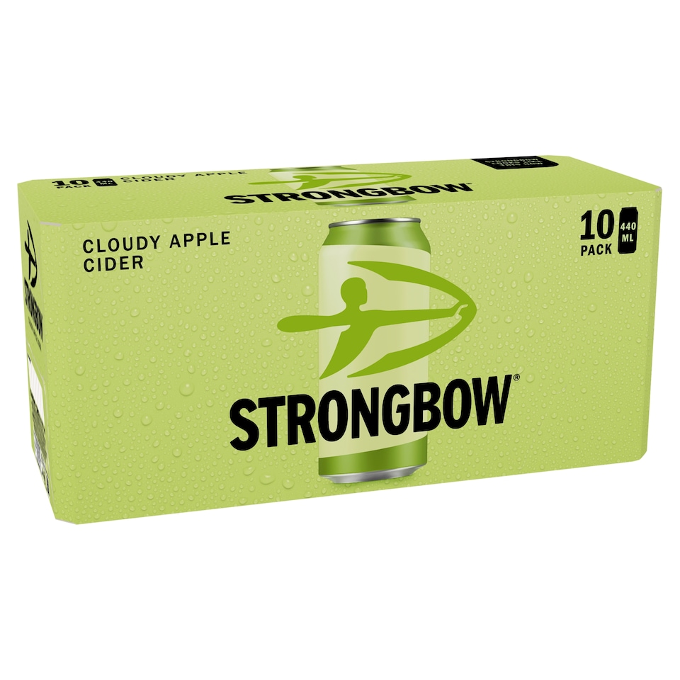 Strongbow Cloudy Apple Cider Can 10x440ml