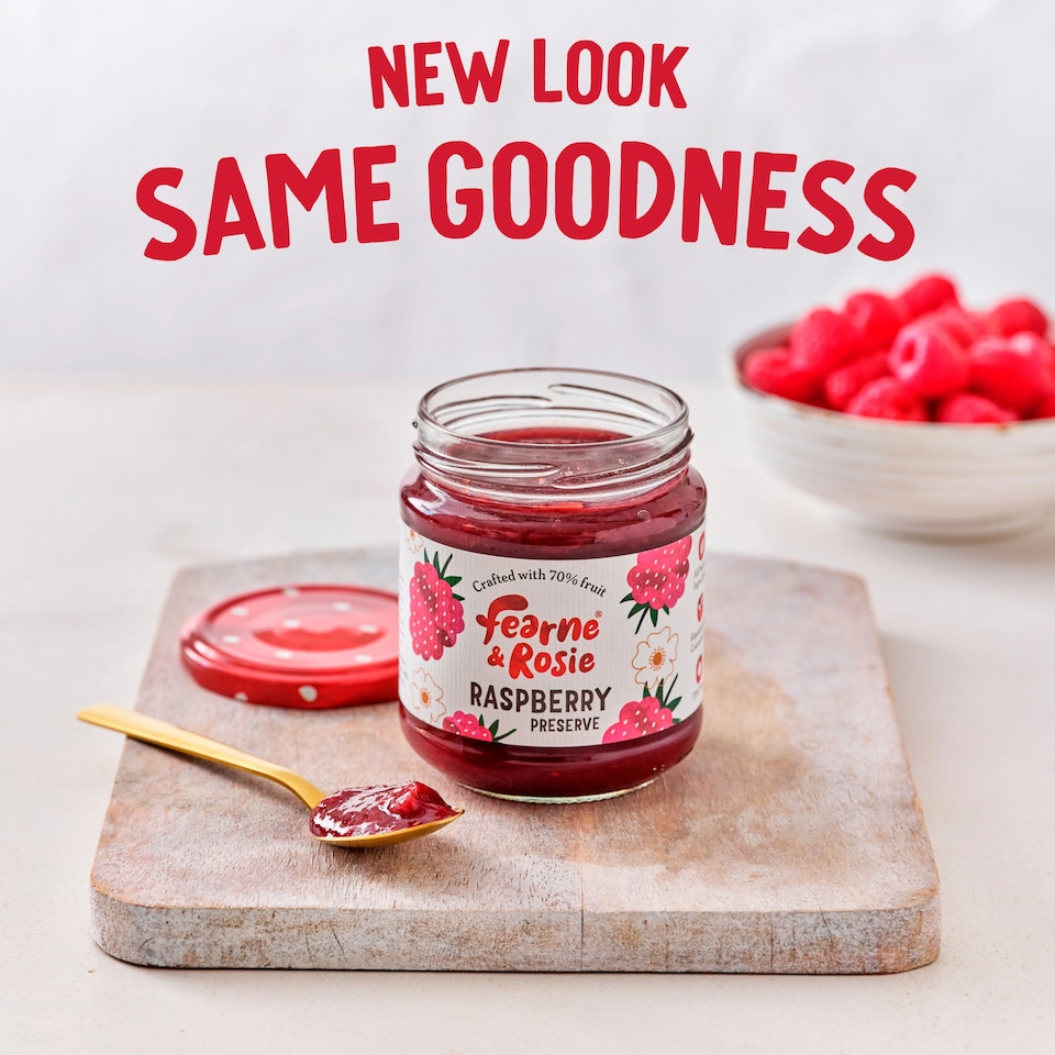 image 1 of Fearne & Rosie Raspberry Preserve 310g