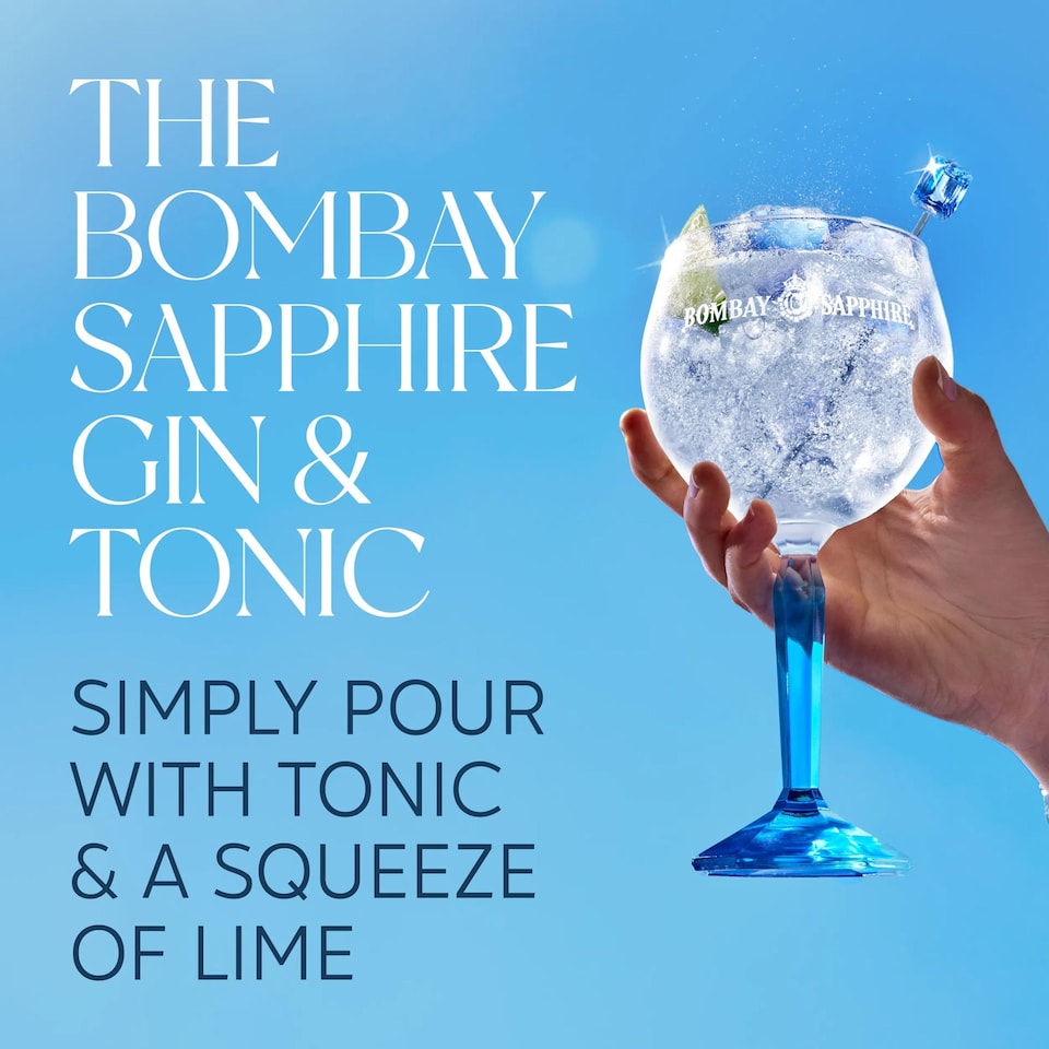 image 1 of Bombay Sapphire Gin 1 Litre