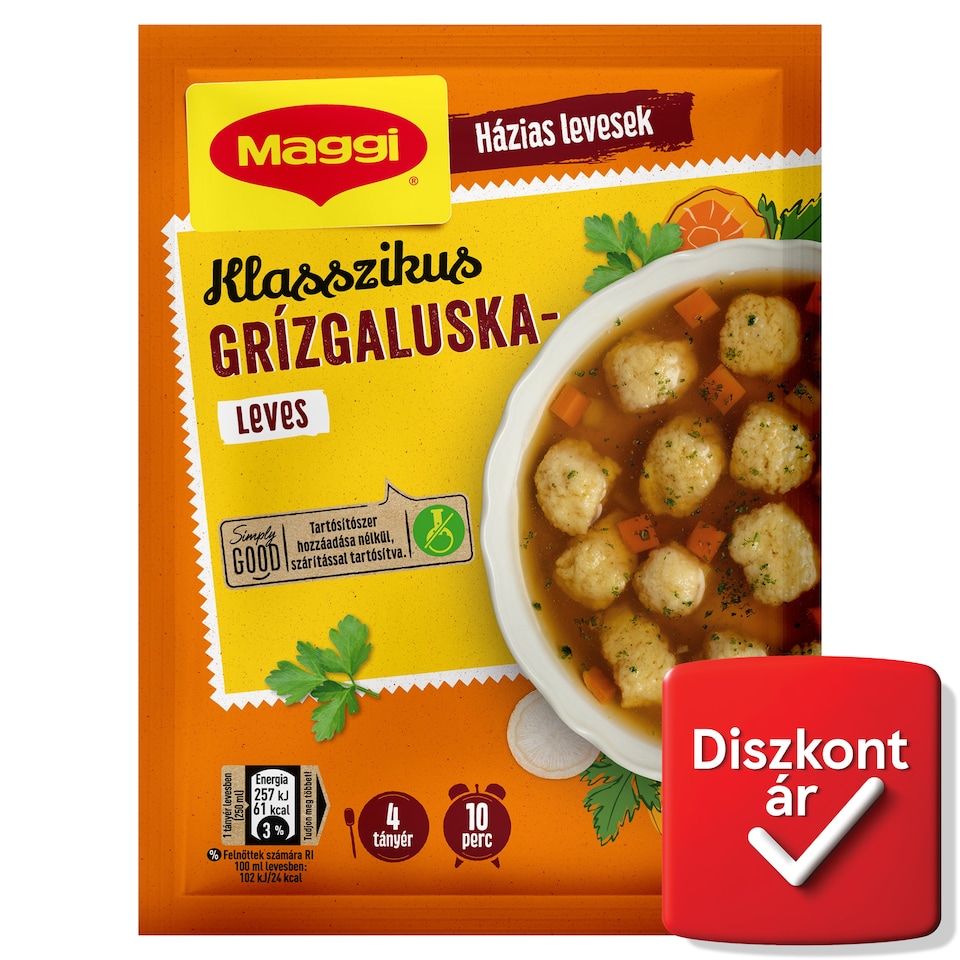 Maggi klasszikus grízgaluskaleves 59 g