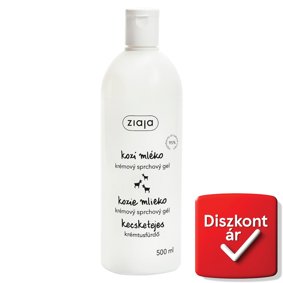 Ziaja kecsketejes krémtusfürdő 500 ml