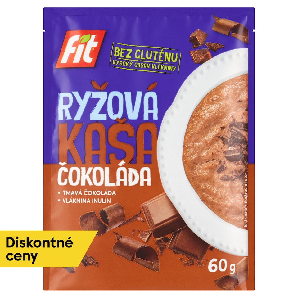obrázok 1 z Fit Ryžová kaša čokoláda 60 g
