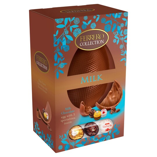 Ferrero Collection Milk Chocolate Egg With 6 Spclts 239.8G Tesco