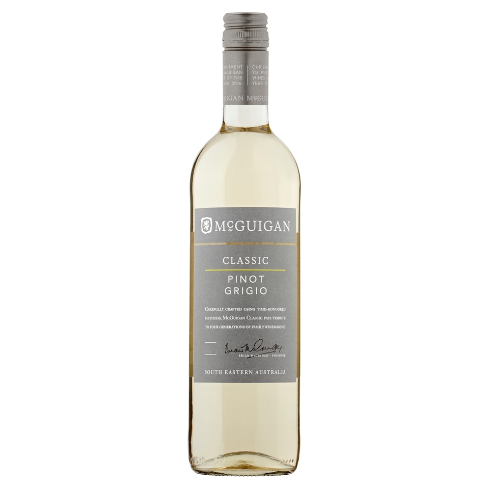 image 1 of Mcguigan Classic Pinot Grigio 75Cl