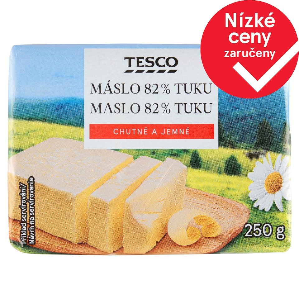Tesco Butter 82% Fat 250g