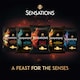 image 2 of Sensations Crushed Sea Salt & Black Peppercorn Flavour Potato Crisps 150g