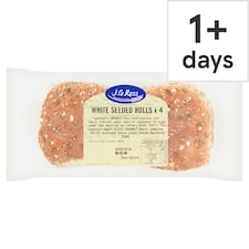 J.G. Ross White Seeded Rolls 4 Pack