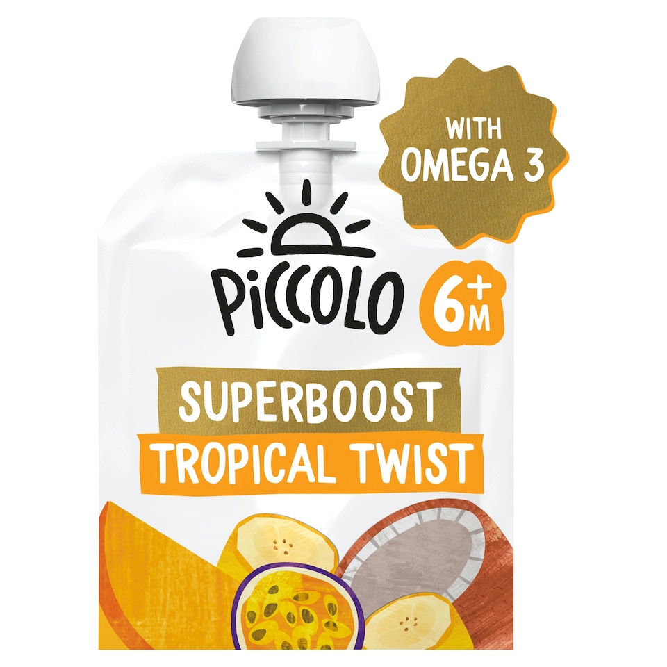Piccolo Organic Superboost Banana, Mango, Coconut and Passionfruit 100g