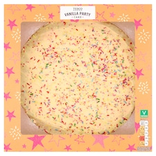 Tesco Madeira Party Cake - Vanilla