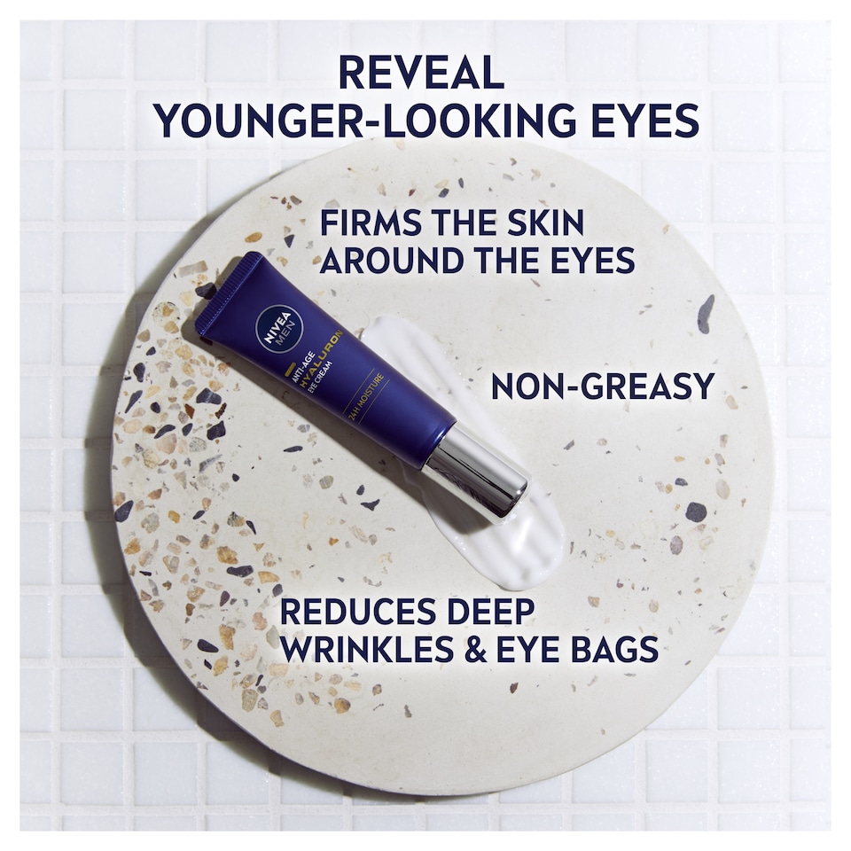 image 1 of NIVEA MEN Anti-Age Hyaluron Eye Cream 15ml