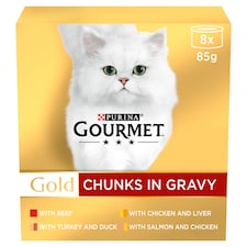 Purina Gourmet Gold Gravy Collection 8X85g